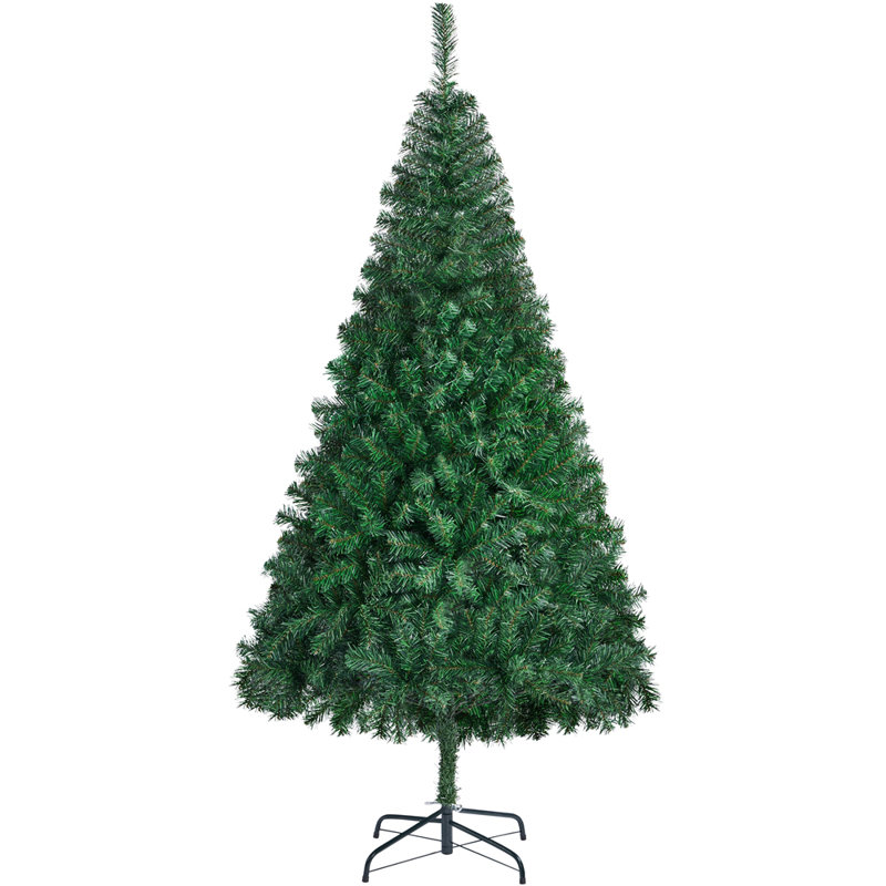 Artificial Christmas Tree with Foldable Stand, Green