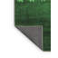 Tapis en laine / polyester tissé à la machine vert foncé / vert clair-876709665