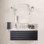 Ensemble de garniture de robinet de salle de bain à poignée croisée Moen Flara, valve requise-43409859