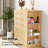  30.71W” Drawer Dresser & Wardrobe Closet, Modern Chests of 5 Drawers with Led Light, Tempered Glass Top, Open Storage And Jewelry Organizer for Bedroom & Wardrobe Closet Island, Natural-180234447