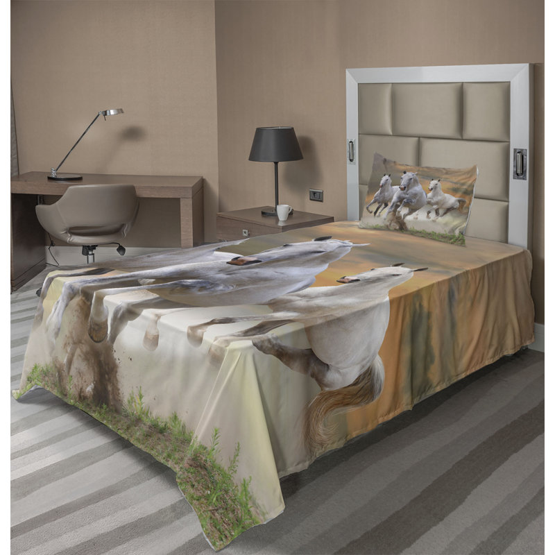 Microfiber Sheet Set, Twin Sheet Set + Fitted Sheet + 1 Pillowcase