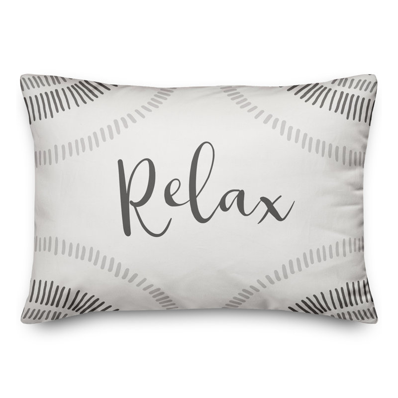 Housse et insert de coussin rectangulaire pour l'extérieur Relax Arch 18, Gris