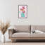 Flore locale dans un arrosoir, giclée encadrée, design par Hannah Byatt-2100398353-2100398352