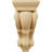 4 1/2"W x 5"D x 10"H Medium Traditional Wood Corbel, Alder (6-Pack)-91263167