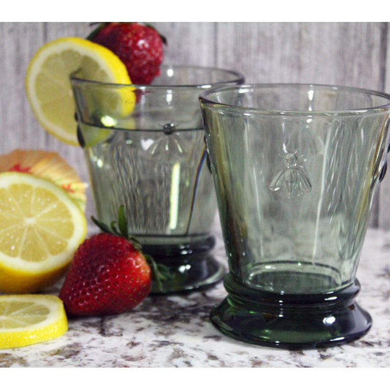 Napoleon Bee Drinking Glass, 10 oz, Clear