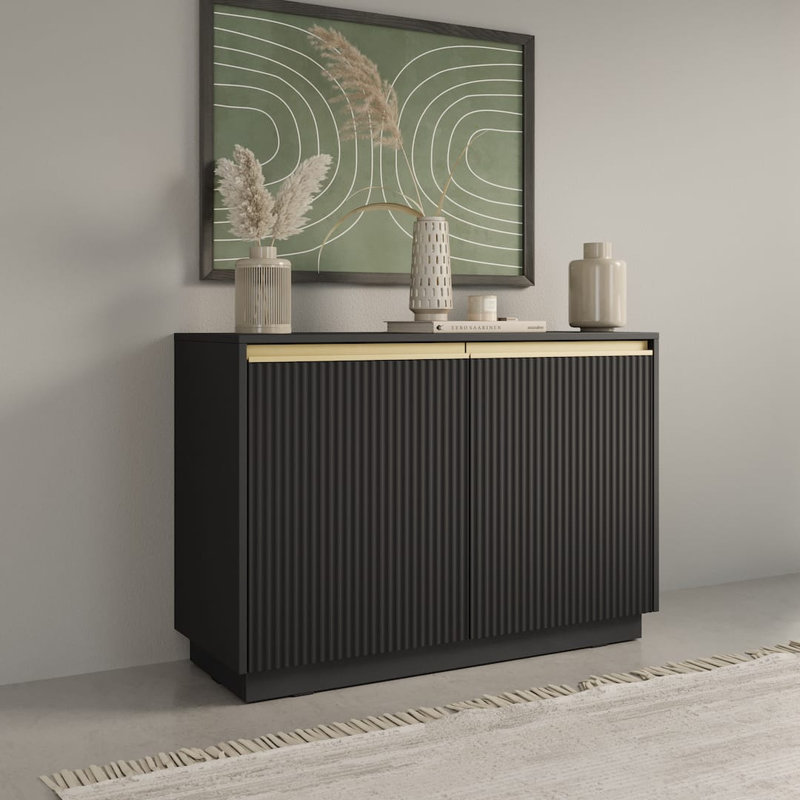 Azhari 104cm Sideboard, Black