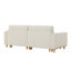 Laima 2-Piece 82.6" Oversized Modular Sofa With Solid Wood Legs-47840900