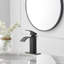Robinet de salle de bain à un trou à arc bas avec drain Waterfall-62513696
