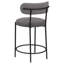 Ensemble de 2 chaises de comptoir rembourrées Concord-428963448