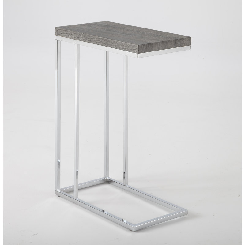 Lucia - Chairside End Table, Grey