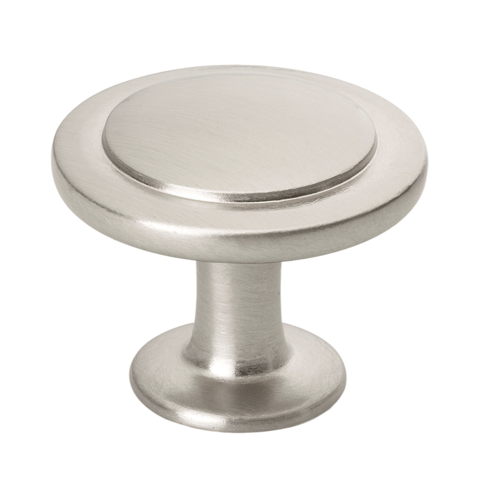 1 1/4" Diameter Mushroom Knob Multipack, Satin Nickel