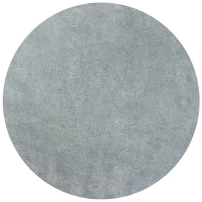 Tapis bleu à poils longs Bribie