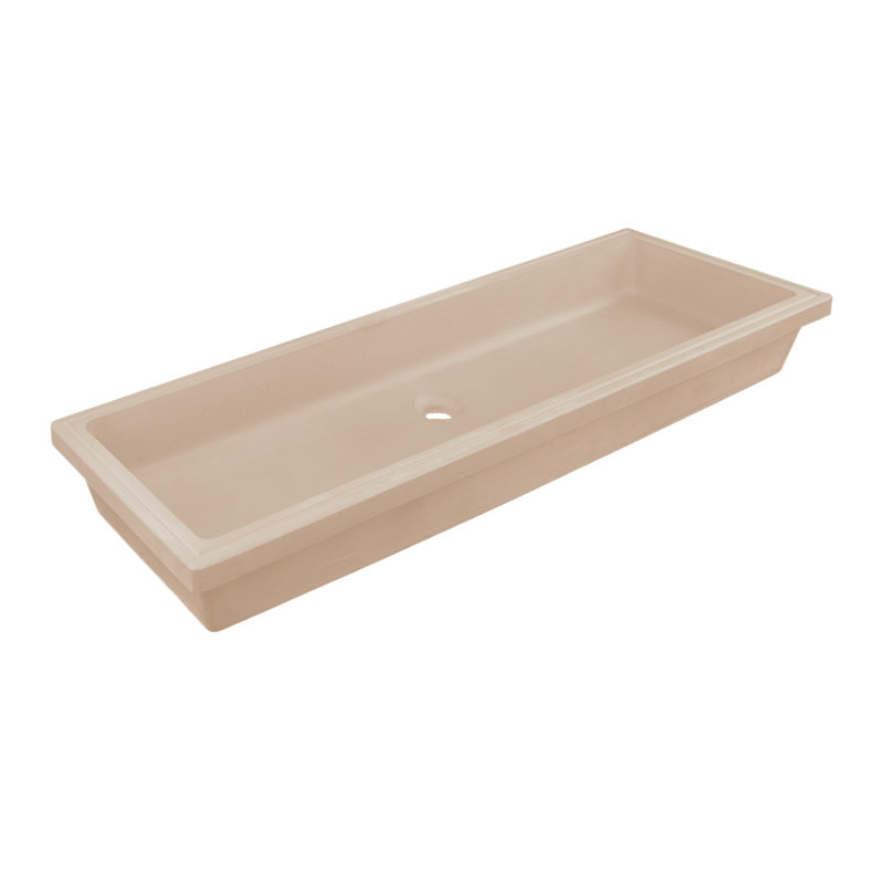Newterra Concrete Under-mount Sink, Clay