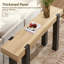 Console de 63 po en bois de style minimaliste moderne pour le hall d'entrée et le salon avec 2 tiroirs-914921358
