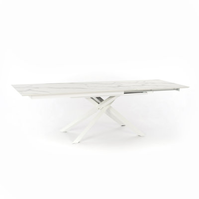 Rawley Extendable Metal Base Dining Table
