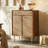 Modern Walnut Solid Wood Shoe Storage