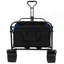 Chariot pliable pliable de 400 lb, chariot d'épicerie de chariot utilitaire de chariot de plage