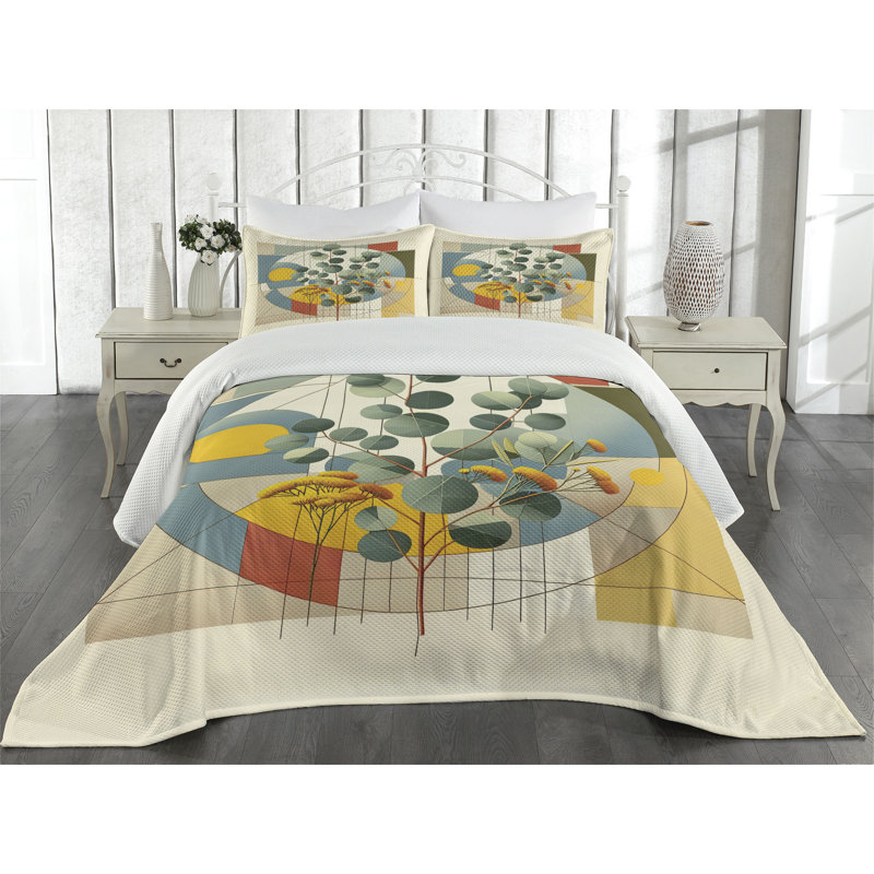 Polyester Coverlet, Queen Coverlet + 2 Standard Shams