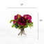 Faux peony arrangement in vase-768437884