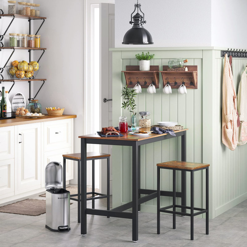 Counter Stool with Metal Frame