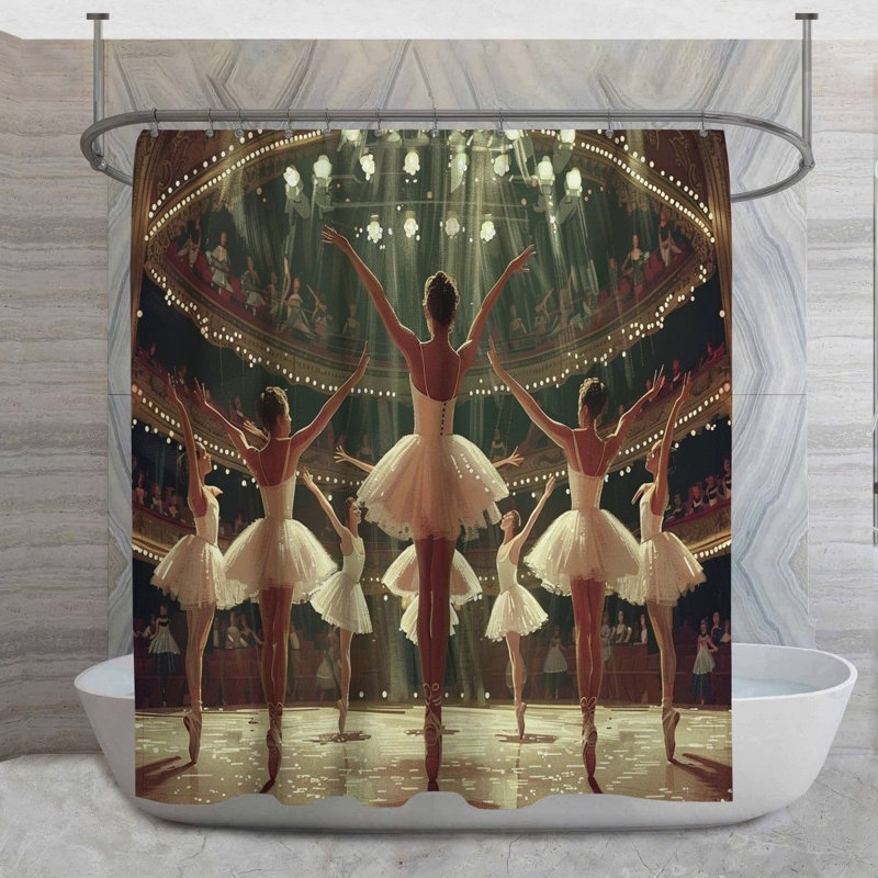 Jazelynn Shower Curtain, 84" H x 70" W