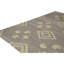 Flatweave Wool Area Rug in Gray