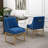 Zanthia Tufted Velvet Side Chair Dining Chair-1001264578-1003430013
