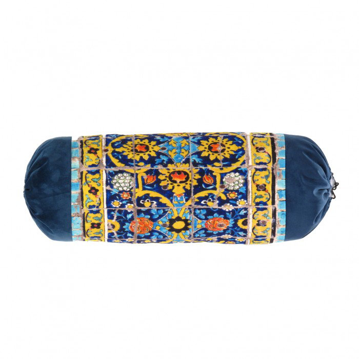 Coussin décoratif 8 pi x 28 pi, Bleu marine oriental oriental