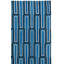 Tapis ivoire / bleu en laine / coton touffeté à la main Kabena-26843120