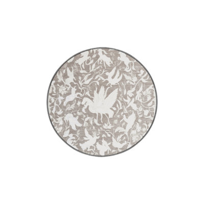Tapis gris soyeux et moelleux