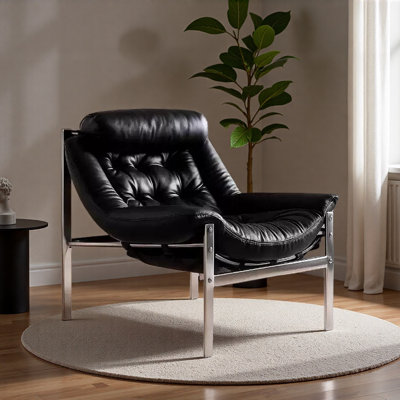 Chaise longue simple de luxe minimaliste.