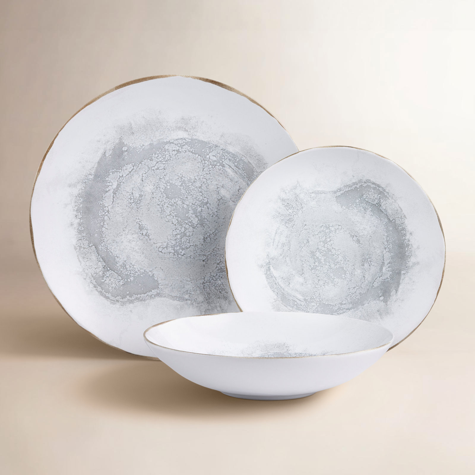 Bodell Stoneware Dinnerware Set - Service for 4