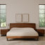 Gelen Solid Wood Low Profile Platform Bed-211675660
