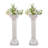 2pcs Plastic Roman Pillar