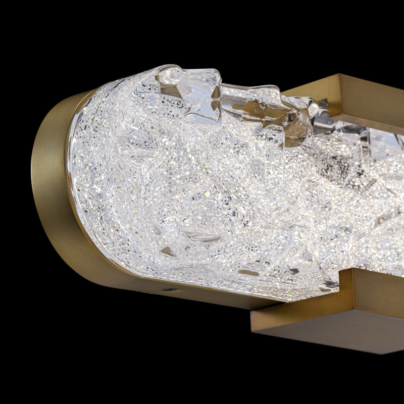 Andean 1 - Light LED Vanity Light, Aged Brass