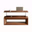 Table basse 43,3 po à plateau relevable moderne en placage de bois massif-57465452