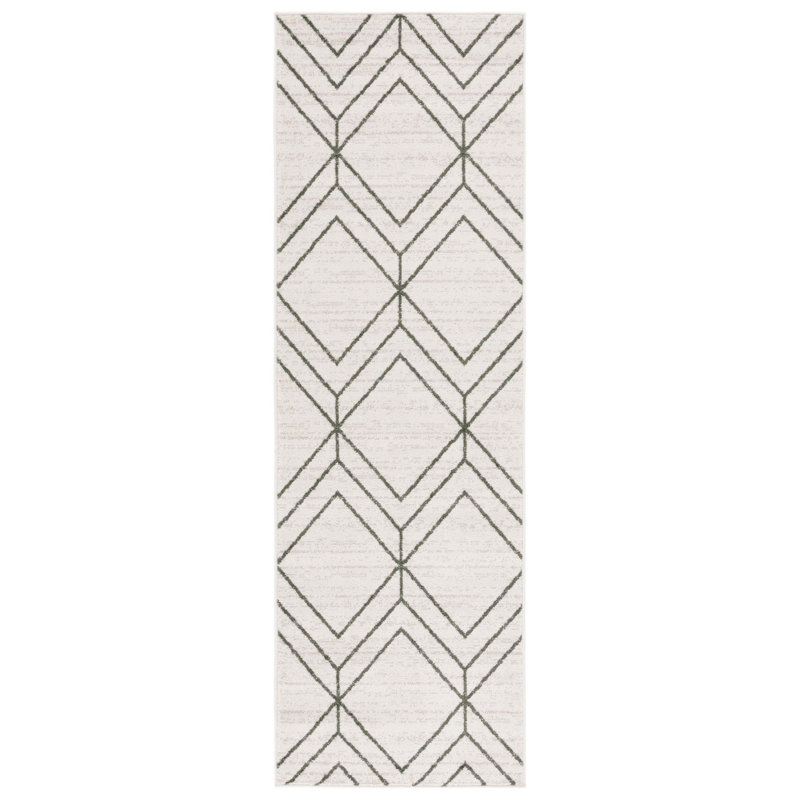 Wyckwood Performance Geometric Rug, Runner 2'6" x 8'