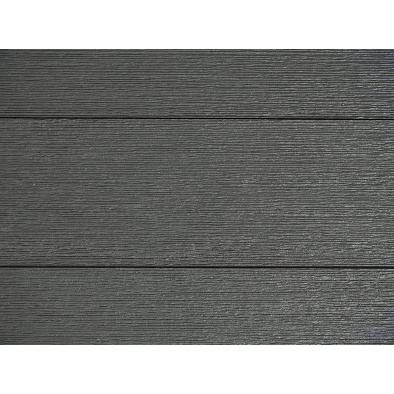 Panneau mural gris en bois Shiplap