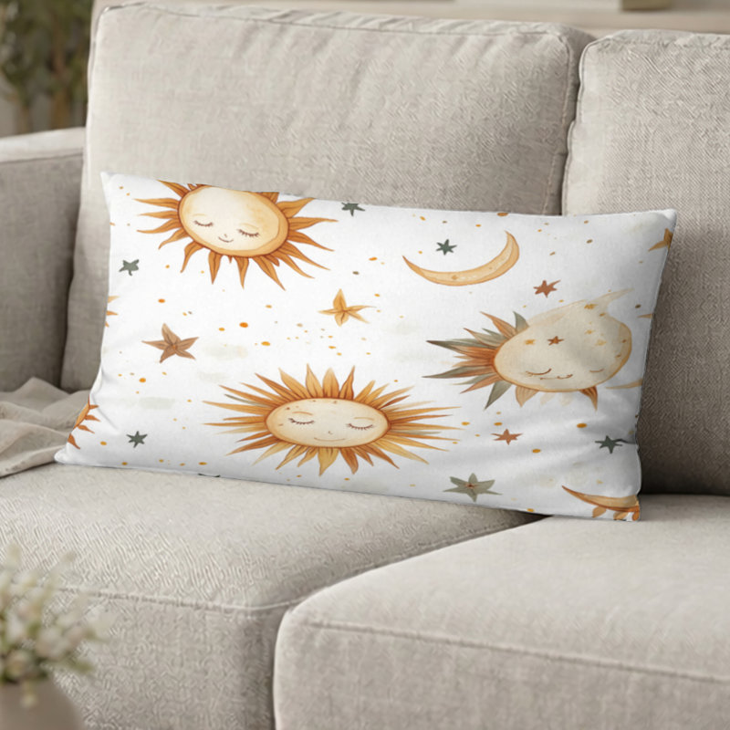 Coussin Starburst, H 12 po x l 20 po