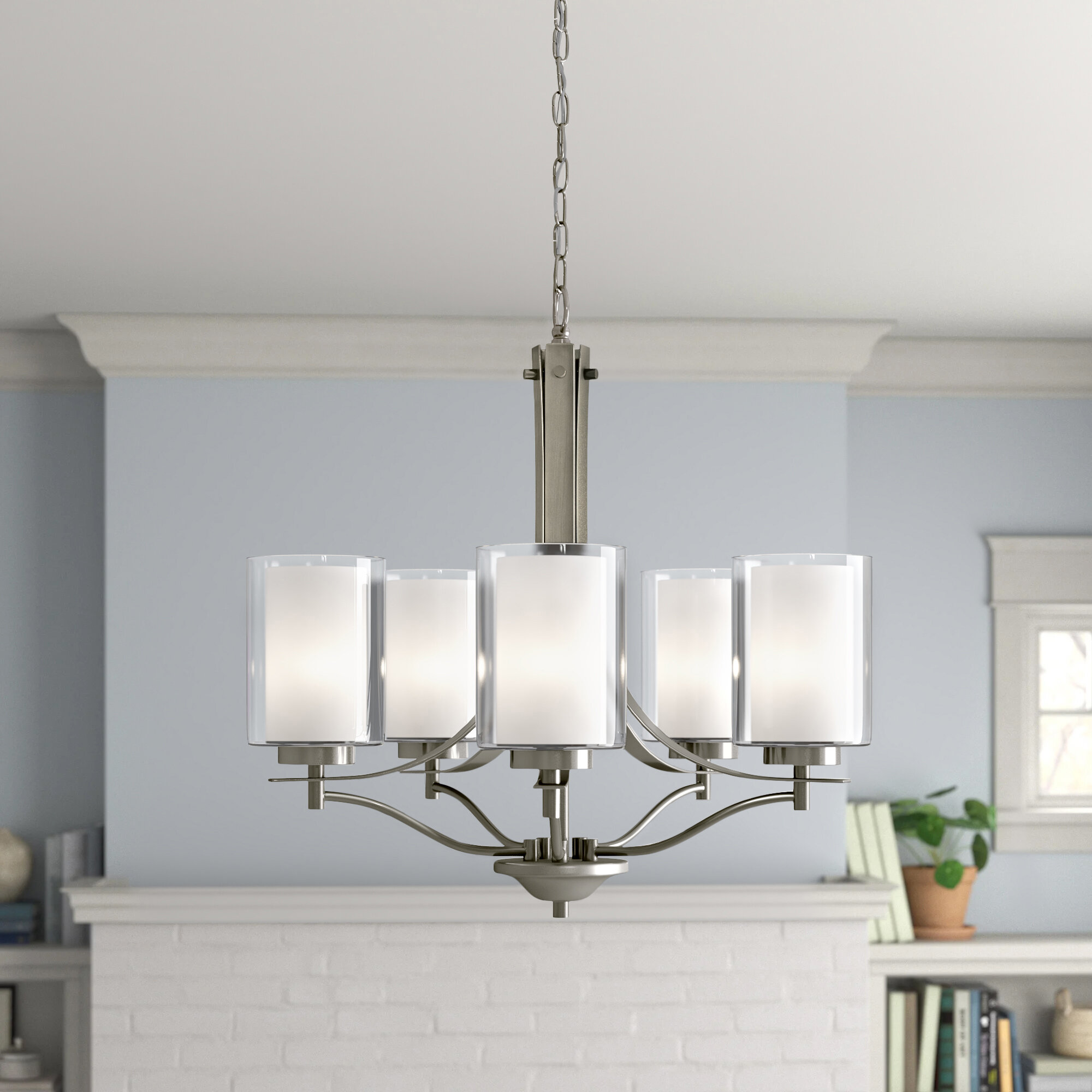 Burbank 5 on sale light chandelier