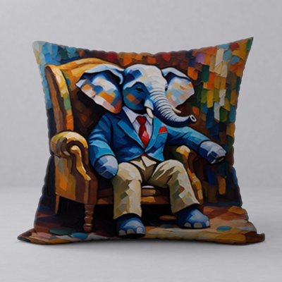 Reversible Throw Pillow
