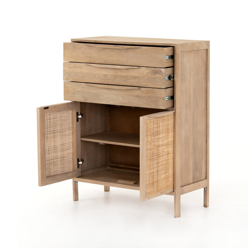 Sydney 3 - Drawer Dresser, Natural Mango