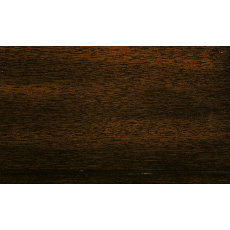 Table de bout contemporaine avec tiroir et tablette en bois