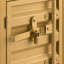 Armoire d'appoint avec rangement en métal Industrial
