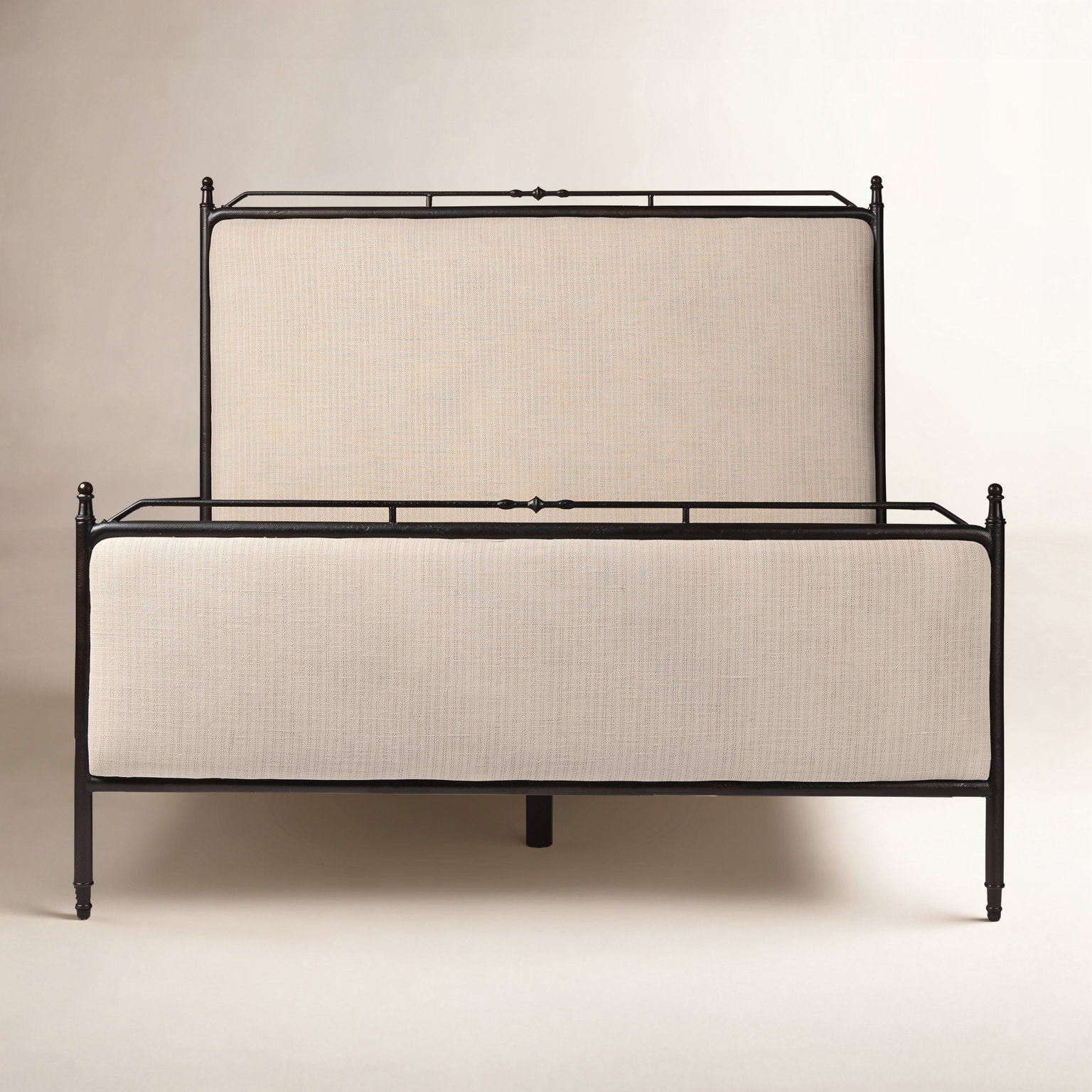 Leyla Bed, King, Laine Natural