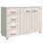 Hamar Sideboard Buffet Console Cabinet for Kitchen HAMAR Solid Wood Pine-1758064557