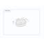 Vitreous China Oval Vessel Bathroom Sink