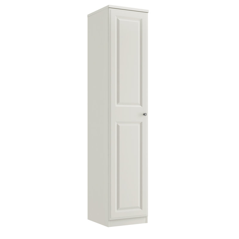 Newberry 1 Door Manufactured Wood Wardrobe
