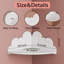 Tablettes de coin flottantes Cute Cloud - Tablette de coin murale Cloud-693038684-689111017