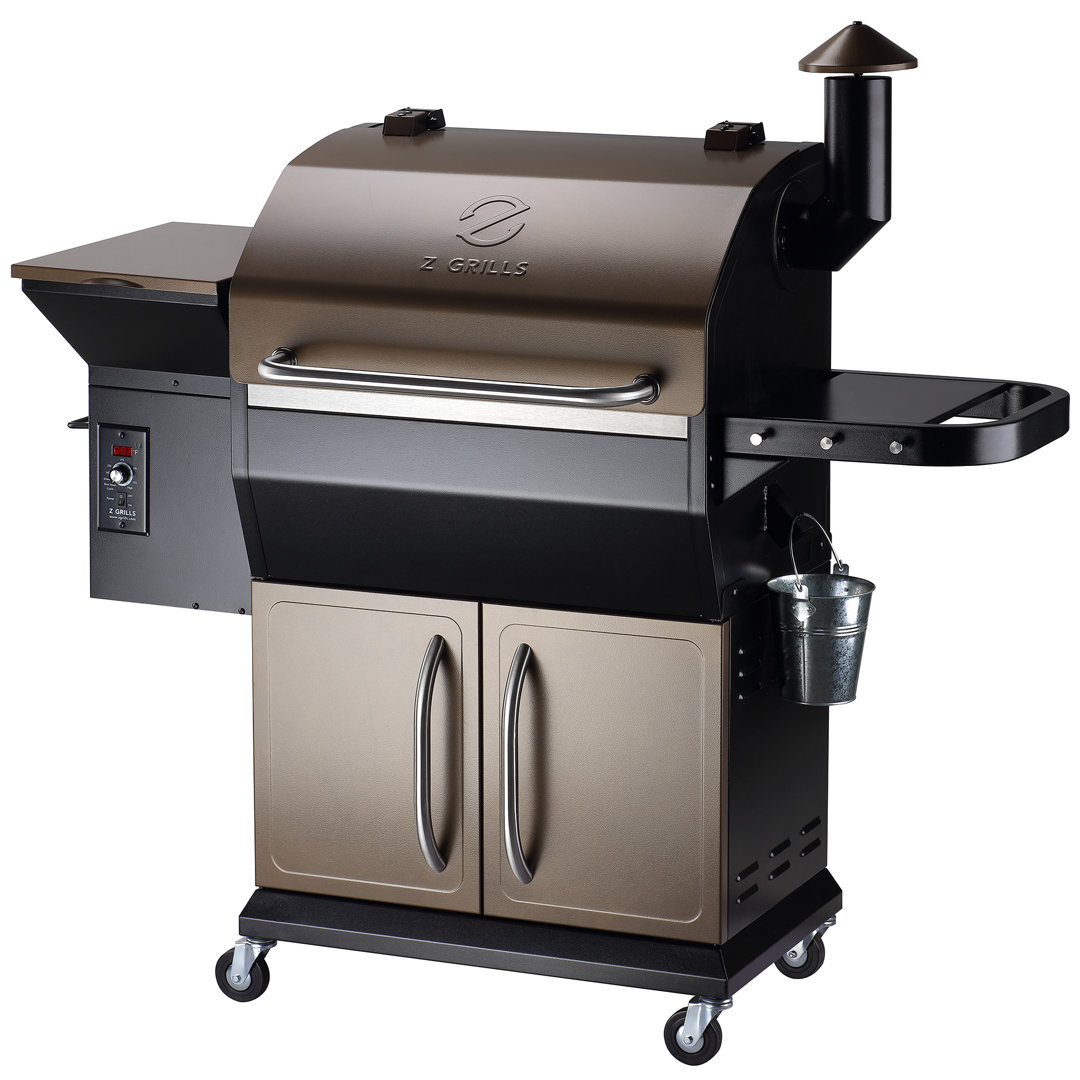 Z GRILLS 1056 sq. in Wood Pellet Grill with Storage Cabinet Z GRILLS